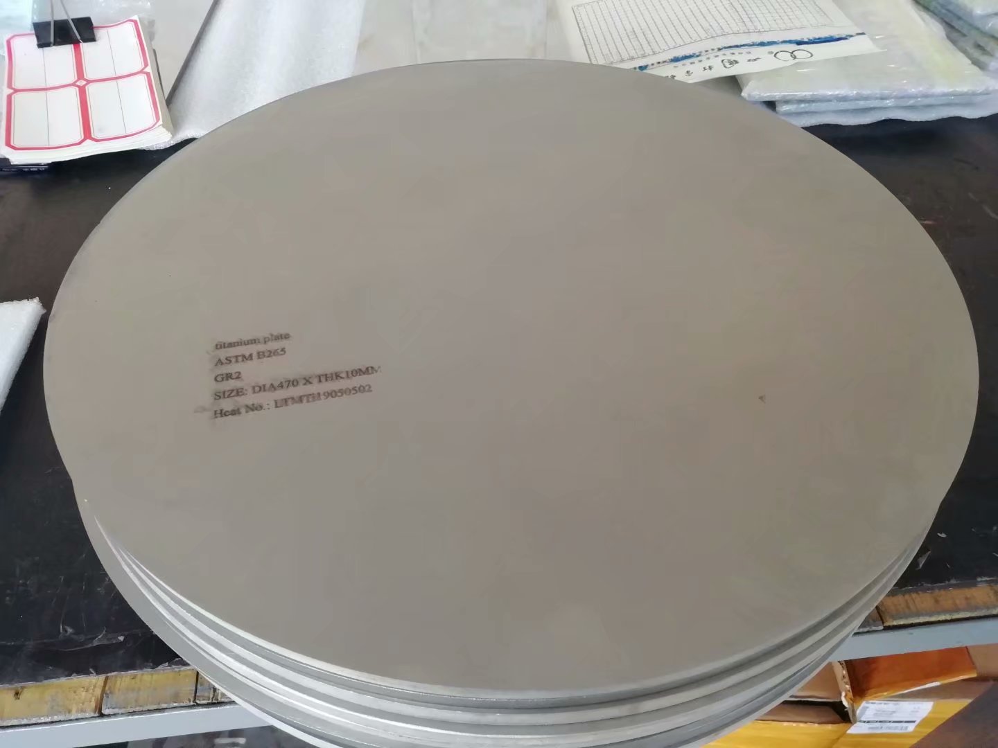 ASTM B265钛圆